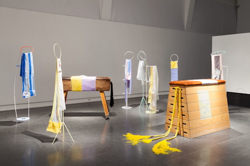 Constance Tenvik, Soft Armour, 2017 (1). Installation at UKS, Oslo