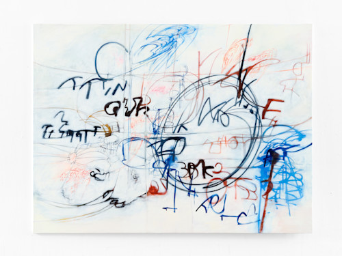 Jim Thorell, Thankless Troglodyte Thoroughfare, 2023. Oil on linen, 150 x 200 cm (59 x 79 in)