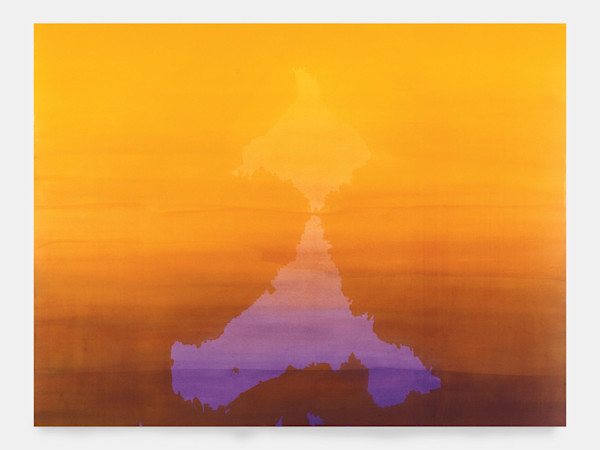 Acrylic on unprimed canvas, 63 x 84 in, 160 x 213 cm